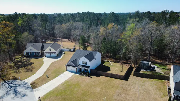Backyard from the air