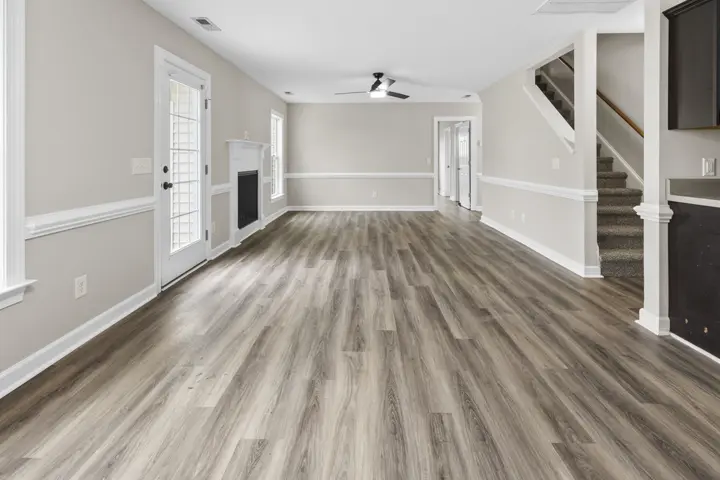 Bright open living room
